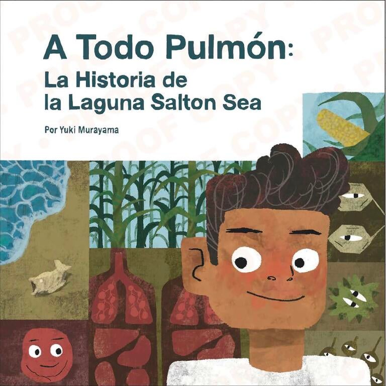 A todo pulmon: La Histria de la Laguna Salton Sea - book cover