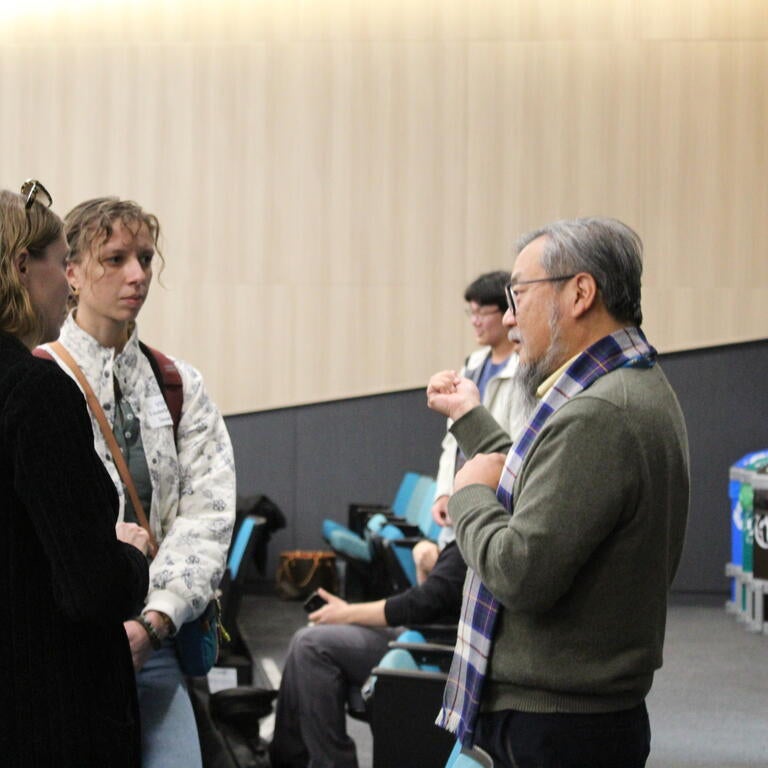 David Lo engaging community