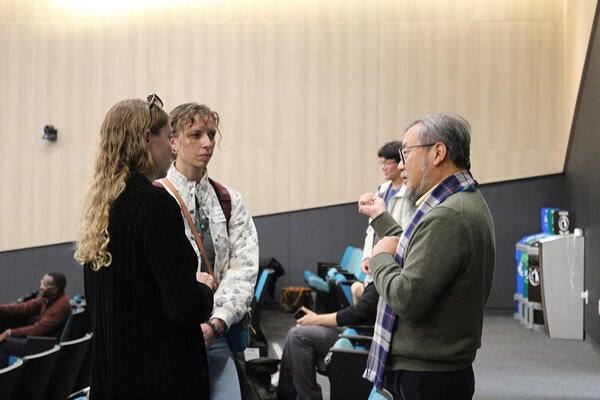 David Lo engaging community