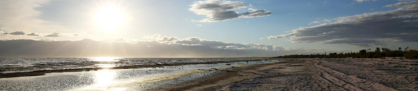 view of salton sea