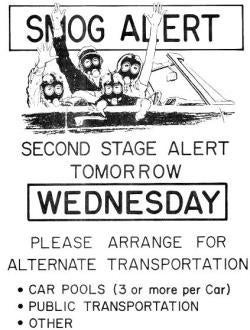 smog alert poster smog alert poster